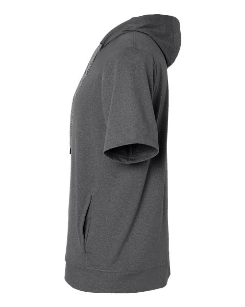 Eco Revive™ Ventura Soft Knit Short Sleeve Hoodie | USA Decoration