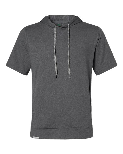 Eco Revive™ Ventura Soft Knit Short Sleeve Hoodie | USA Decoration