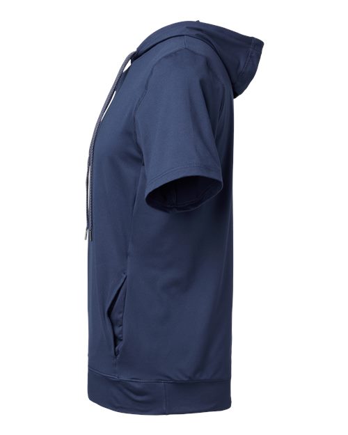 Eco Revive™ Ventura Soft Knit Short Sleeve Hoodie | USA Decoration