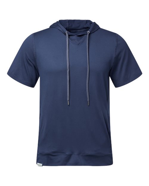 Eco Revive™ Ventura Soft Knit Short Sleeve Hoodie | USA Decoration
