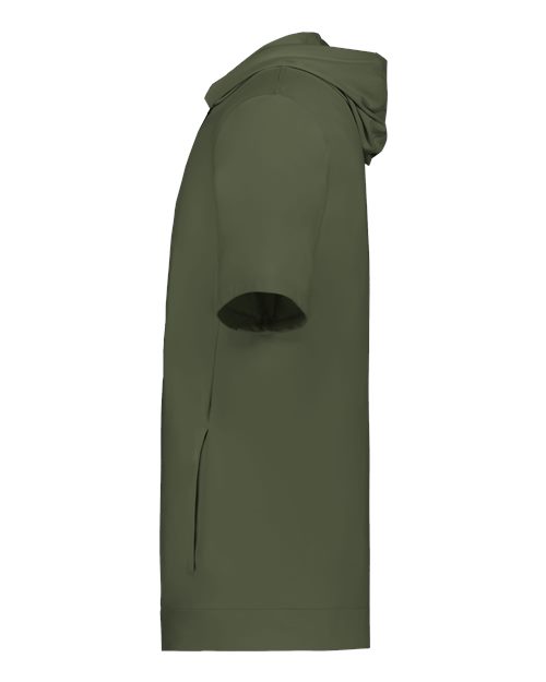 Eco Revive™ Youth Ventura Soft Knit Short Sleeve Hoodie | USA Decoration