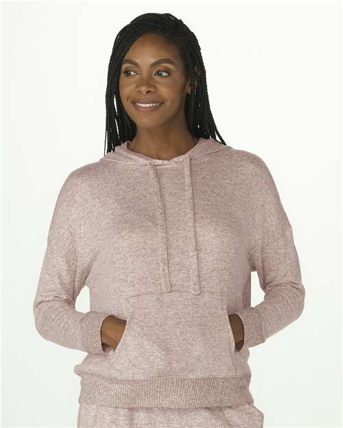 Women's Cuddle Fleece Hooded Pullover | USA Decoration