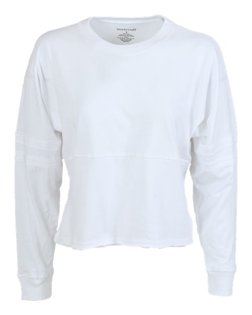 Women's Crop Retro Jesery | USA Decoration