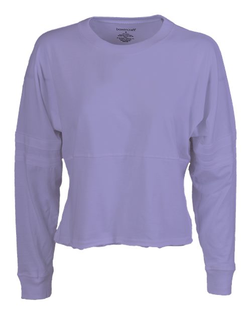 Women's Crop Retro Jesery | USA Decoration