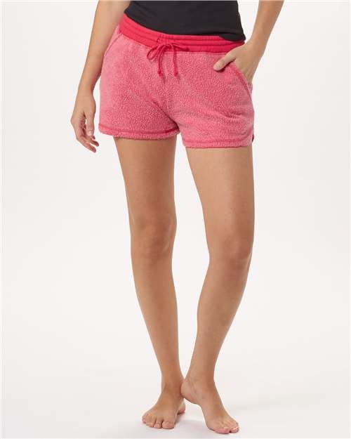 Women's Fleece Out Shorts | USA Decoration