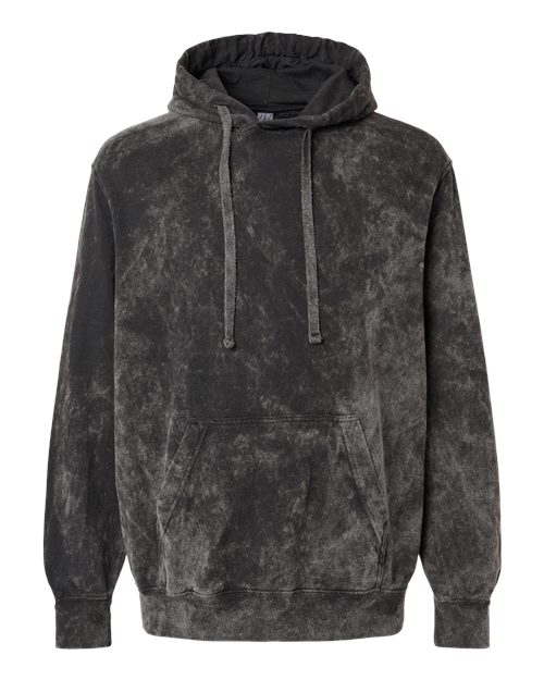 Premium Fleece Mineral Wash Hooded Sweatshirt | USA Decoration