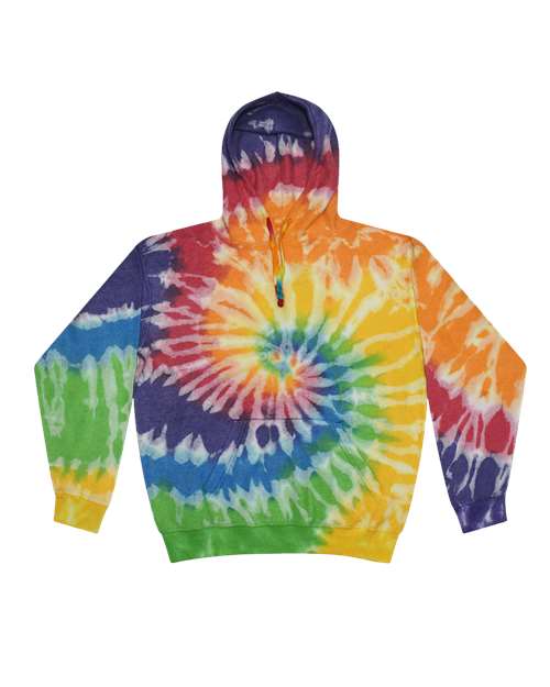 Tie-Dyed Cloud Fleece Hooded Sweatshirt | USA Decoration