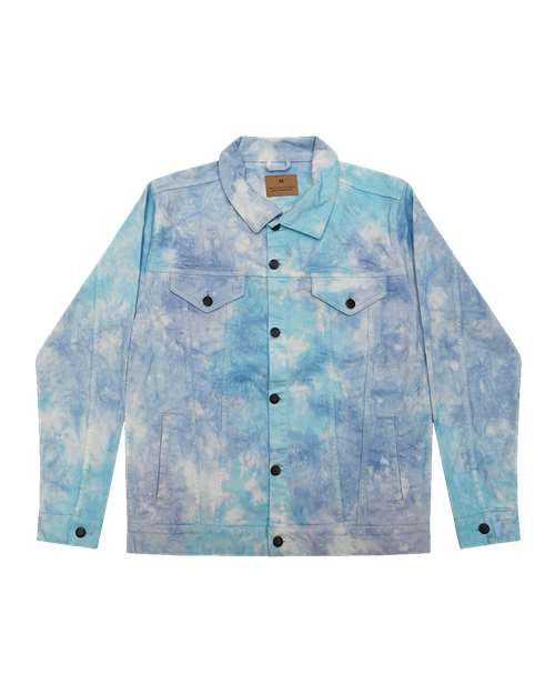 Tie-Dyed Denim Jacket | USA Decoration