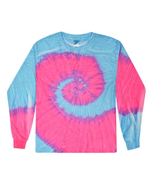 Youth Tie-Dyed Long Sleeve T-Shirt | USA Decoration