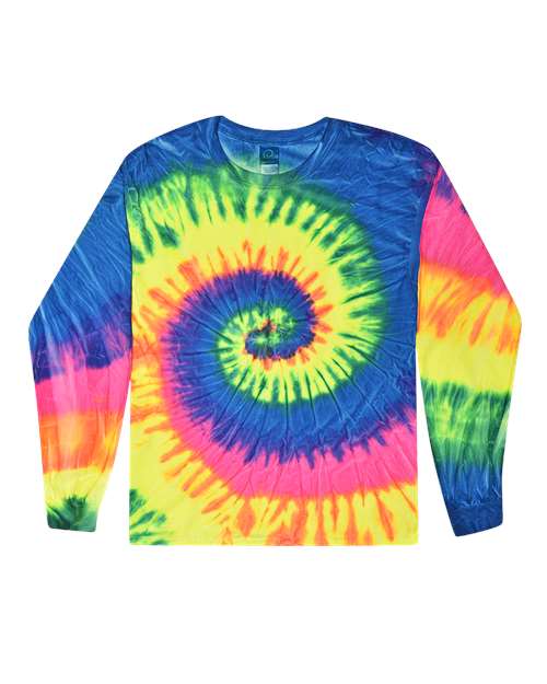 Youth Tie-Dyed Long Sleeve T-Shirt | USA Decoration