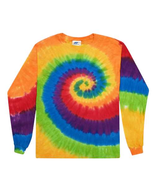 Youth Tie-Dyed Long Sleeve T-Shirt | USA Decoration