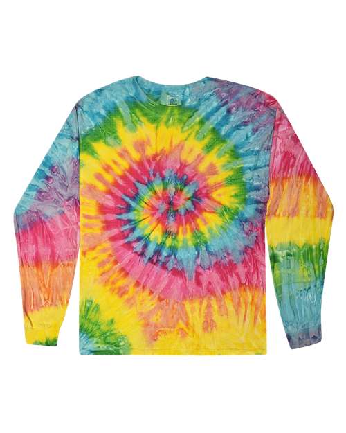 Youth Tie-Dyed Long Sleeve T-Shirt | USA Decoration