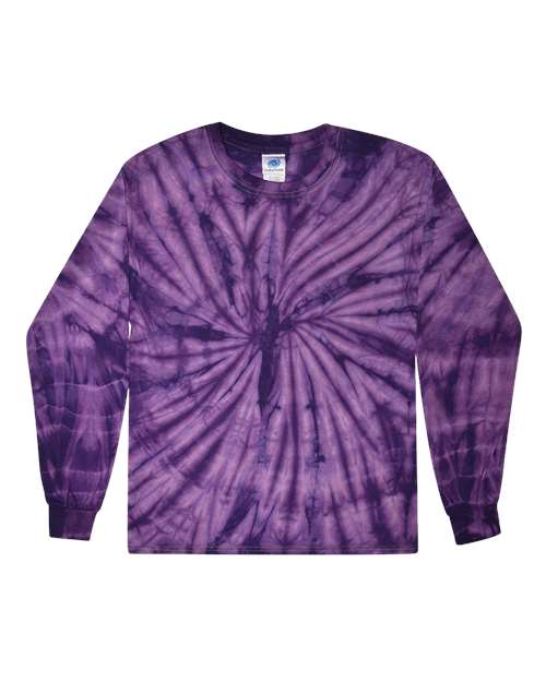 Youth Tie-Dyed Long Sleeve T-Shirt | USA Decoration