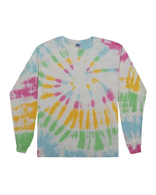 Youth Tie-Dyed Long Sleeve T-Shirt | USA Decoration