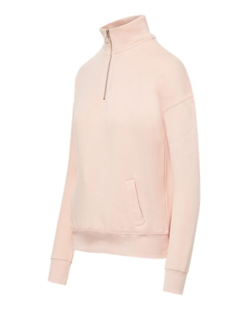 Women's Cloud Fleece Quarter-Zip Sweatshirt | USA Decoration