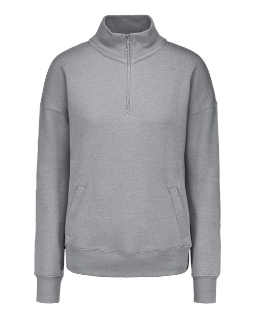 Women's Cloud Fleece Quarter-Zip Sweatshirt | USA Decoration