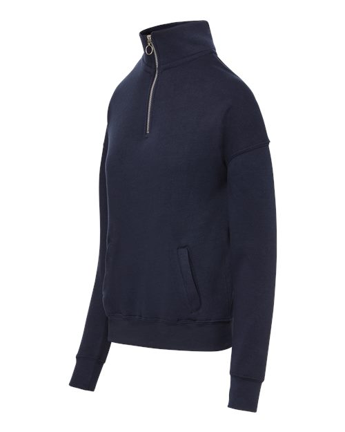 Women's Cloud Fleece Quarter-Zip Sweatshirt | USA Decoration