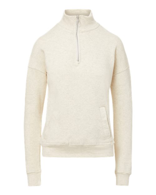 Women's Cloud Fleece Quarter-Zip Sweatshirt | USA Decoration