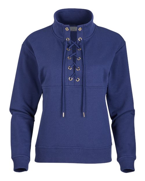 Women's Lace Up Pullover | USA Decoration