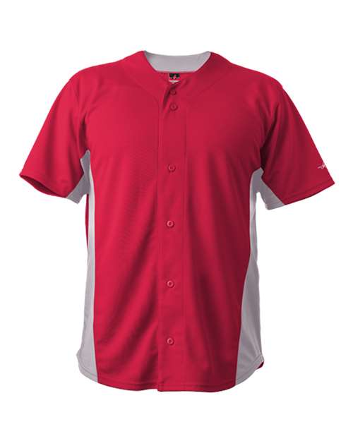Crush Full Button Baseball Jersey | USA Decoration