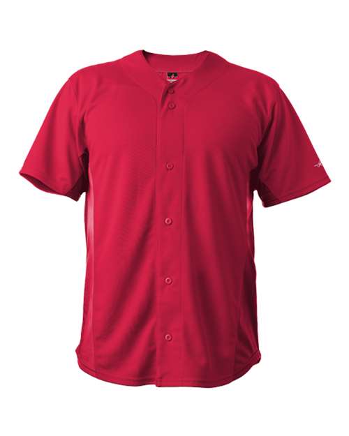 Crush Full Button Baseball Jersey | USA Decoration