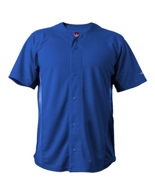 Crush Full Button Baseball Jersey | USA Decoration