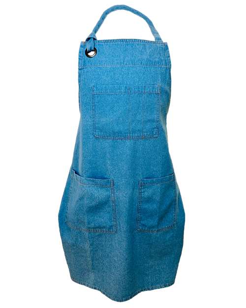5-Pocket Recycled Cotton Denim Apron | USA Decoration