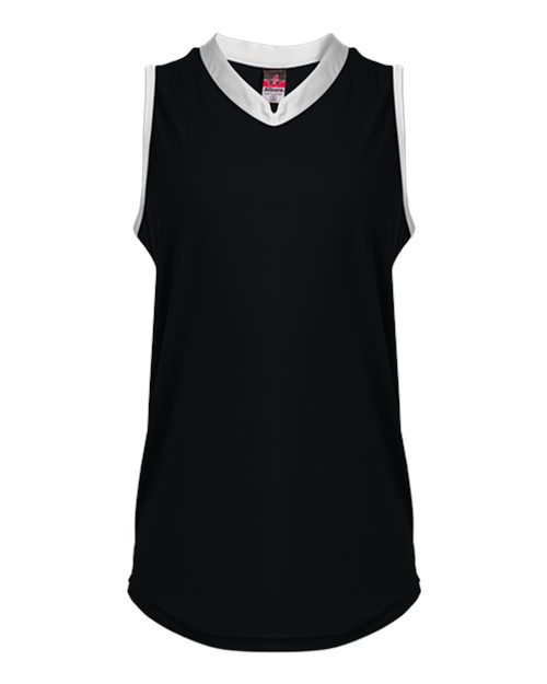 Women's Slide Fastpitch V-Neck Sleeveless Jersey | USA Decoration