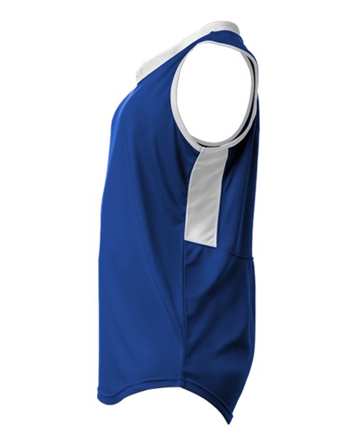 Women's Slide Fastpitch V-Neck Sleeveless Jersey | USA Decoration