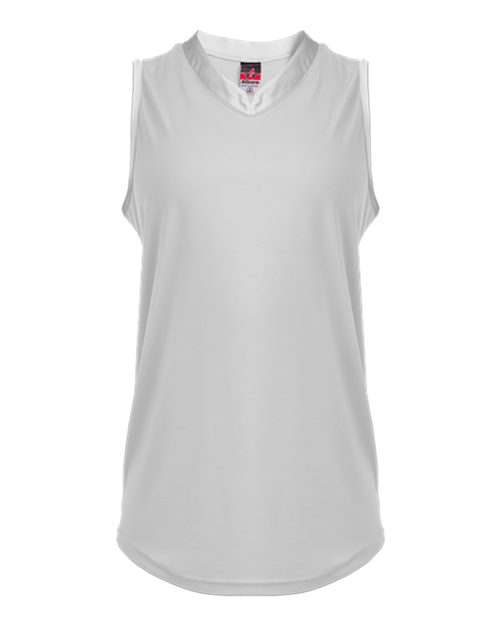Women's Slide Fastpitch V-Neck Sleeveless Jersey | USA Decoration