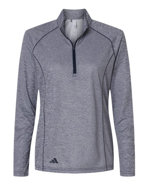 Women's Space Dyed Quarter-Zip Pullover | USA Decoration