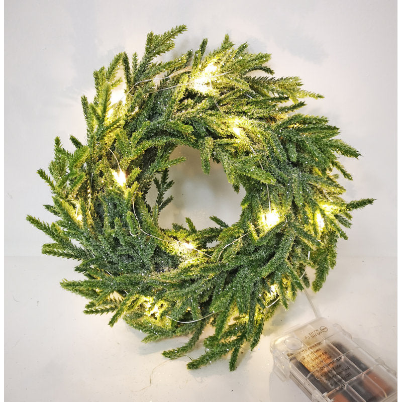 10" pine Christmas wreath