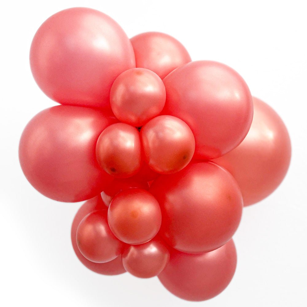Latex Balloons 11 Inch TUFTEX Metallic Rose Gold