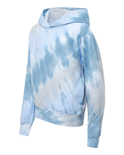 Youth Classic Fleece Tie-Dyed Hooded Sweatshirt | USA Decoration