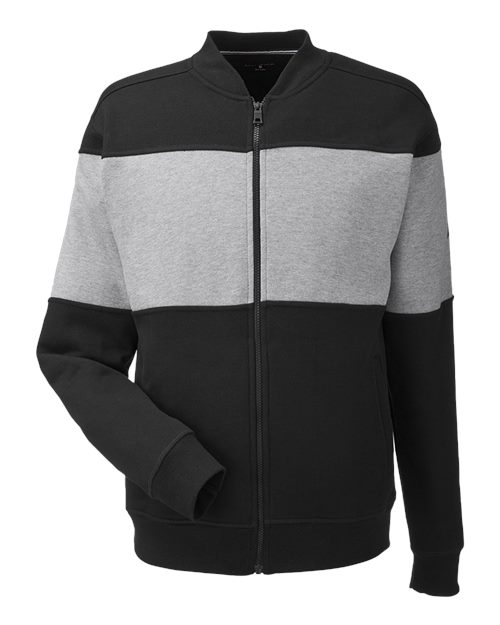 Anchor Fleece Colorblocked Bomber Jacket | USA Decoration