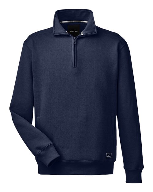 Anchor Fleece Quarter-Zip Sweatshirt | USA Decoration