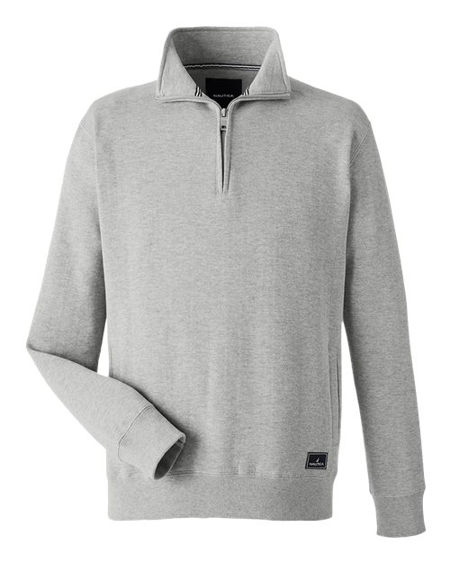 Anchor Fleece Quarter-Zip Sweatshirt | USA Decoration