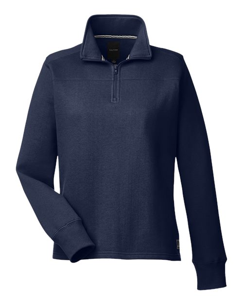 Women's Anchor Fleece Quarter-Zip Sweatshirt | USA Decoration
