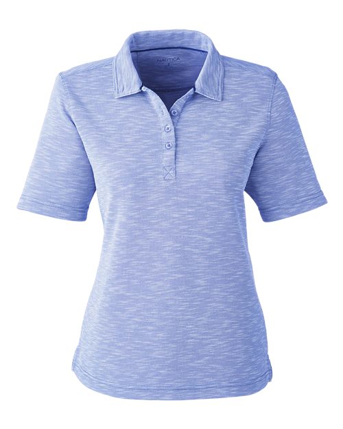 Women's Sun Surfer Slub Polo | USA Decoration