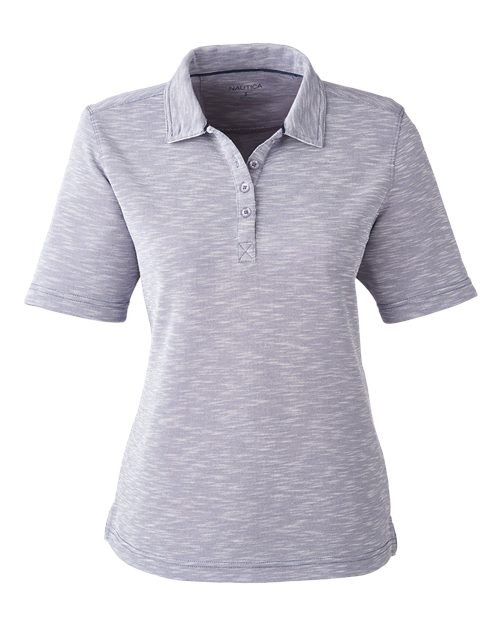 Women's Sun Surfer Slub Polo | USA Decoration