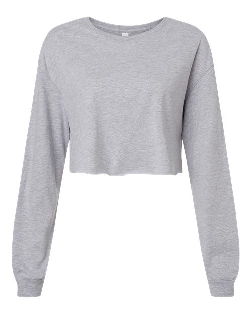 FWD Fashion Women's Crop Long Sleeve Tee | USA Decoration