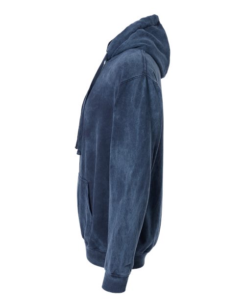 Premium Fleece Mineral Wash Hooded Sweatshirt | USA Decoration
