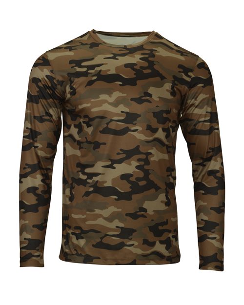 Woodland Performance Long Sleeve T-Shirt | USA Decoration