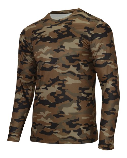 Woodland Performance Long Sleeve T-Shirt | USA Decoration
