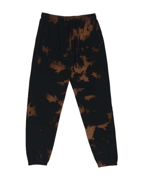 Premium Fleece Bleach Wash Sweatpants | USA Decoration