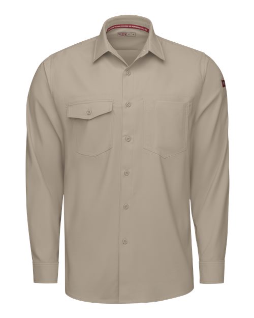 Cooling Long Sleeve Work Shirt - Tall Sizes | USA Decoration