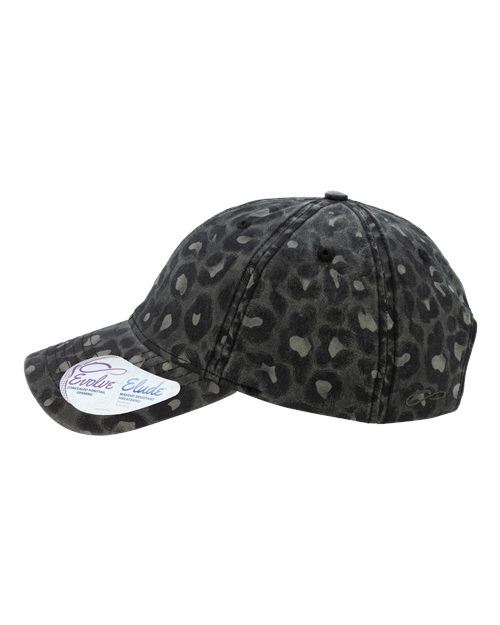 Women's Garment-Washed Fashion Print Cap | USA Decoration