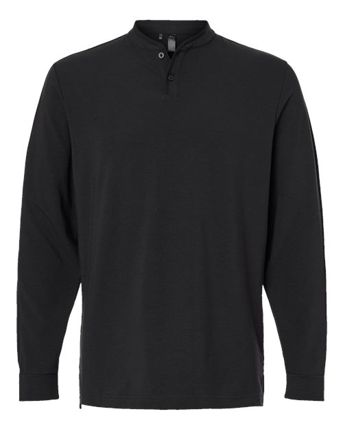 Henley Long Sleeve Tee | USA Decoration