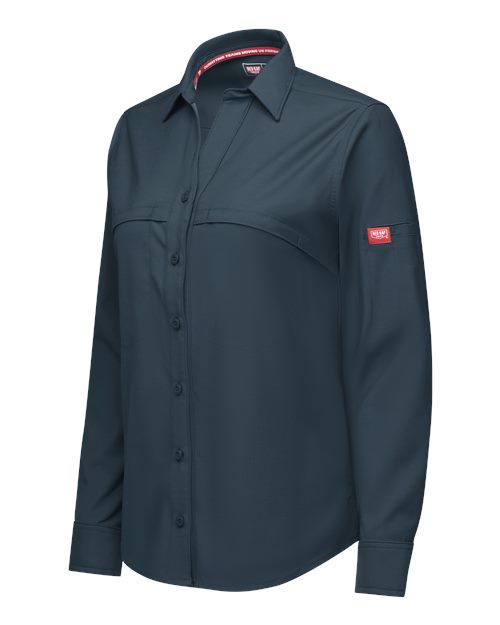 Women's Cooling Long Sleeve Work Shirt | USA Decoration