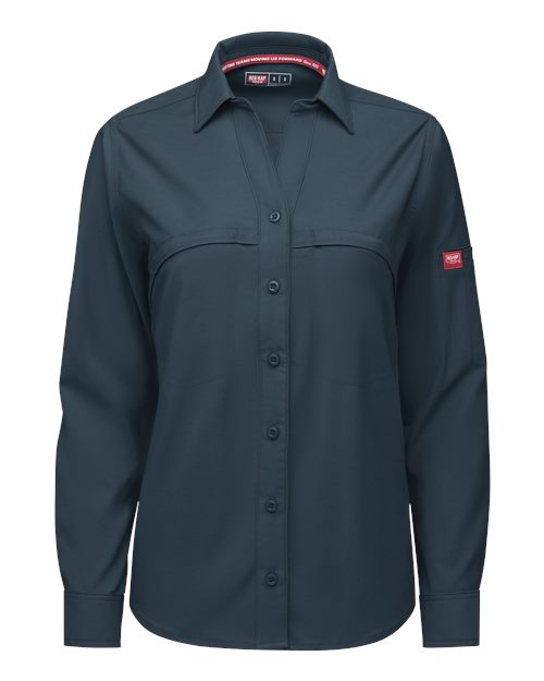 Women's Cooling Long Sleeve Work Shirt | USA Decoration